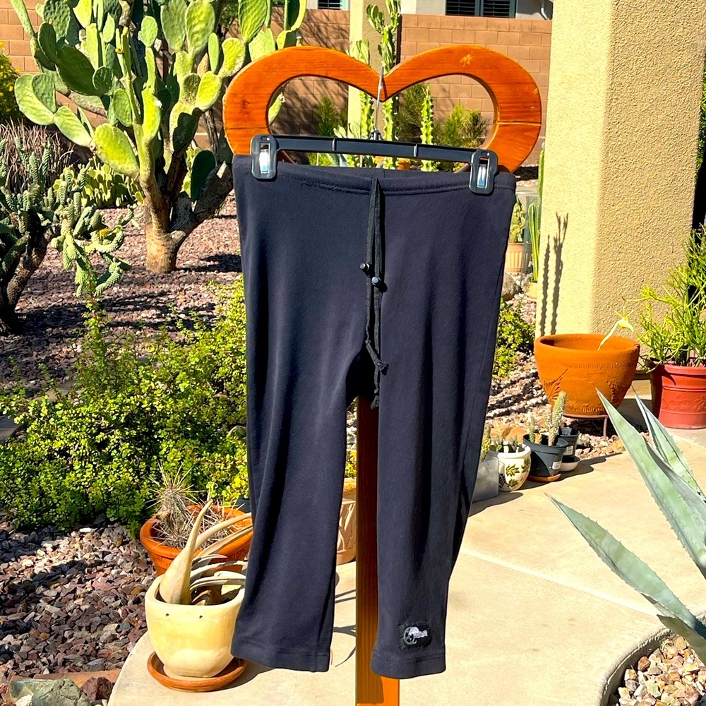 TERRY BIKE PANTS PADDED WAYFARER CYCLING CAPRIS
